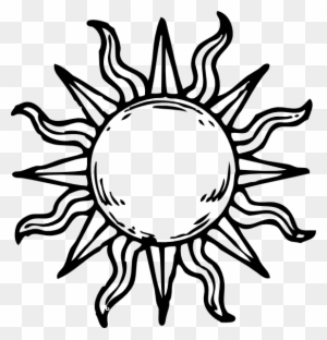 Sun Drawing - Drawings Of A Sun - Free Transparent PNG Clipart Images