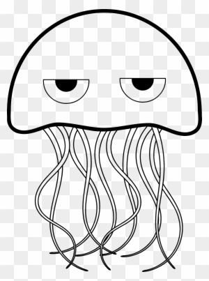 big j for jellyfish coloring pages animal printable