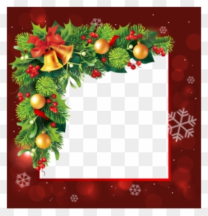 Christmas Borders And Frames - Free Transparent PNG Clipart Images Download