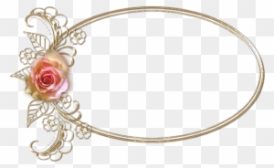 Rose Gold Oval Frame By Alesscop On Deviantart - Gold - Free ...