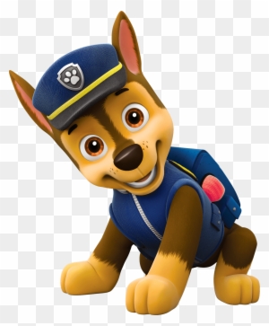 Paw Patrol Chase - Chase Paw Patrol Dogs - Free Transparent PNG Clipart ...