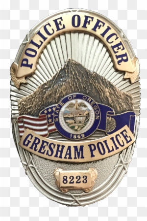 8223 Badge - Gresham Police Department Badge - Free Transparent PNG ...