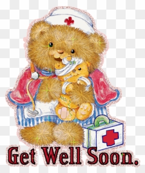 Get Well Soon Bandaid Bear transparent PNG - StickPNG