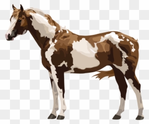 tera rising brown horse clipart