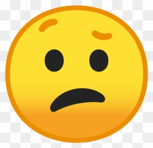 Confused Face Icon Noto Emoji Smileys Iconset Google - 😕 Emoji - Free ...