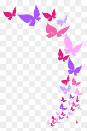 Download Butterfly Border Clipart Transparent Png Clipart Images Free Download Clipartmax