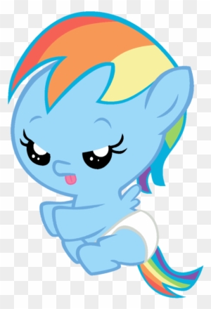 1047000 - safe, artist:megarainbowdash2000, rainbow dash, pony, angry, baby,  baby dash, baby pony, baby rainbow dash, diaper, female, filly, filly  rainbow dash, foal, solo, younger - Derpibooru