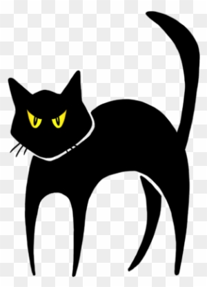 Black Cat Halloween Clip Art, Transparent PNG Clipart Images Free ...