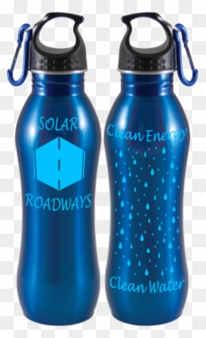 Mermaid Reusable Glass Water Bottle — Save the Mermaids