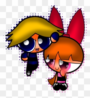 powerpuff girls blossom and brick and dexter