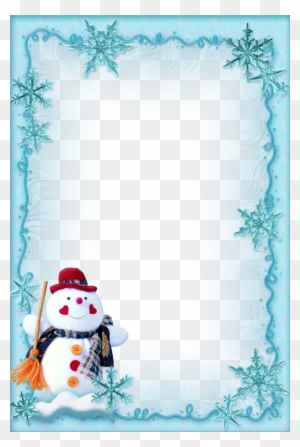 free clipart borders frames winter