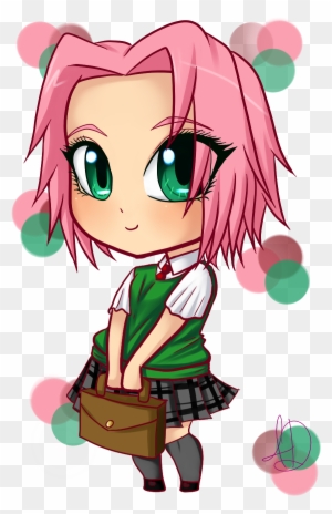 Naruto Shippuden Sakura chibi toy cute ilustração artes gráficas desenho  fofinho png