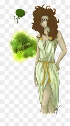 Illustration Of Artemis - Artemis Simple Drawing - Free Transparent PNG ...