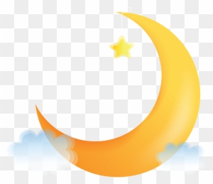 Crescent Moon Illustration - Sun And Moon Clipart - Free Transparent ...