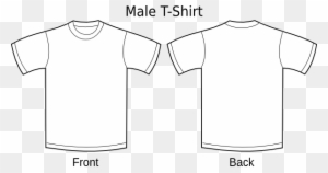 White Tee Clip Art At Clker Com Vector Clip Art Online - T Shirt Design ...