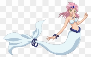 Luchia Mermaid Dress Base By Phoenixfury17 - Anime Girl Mermaid Base - Free  Transparent PNG Clipart Images Download