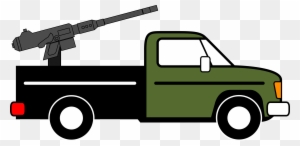 pickup truck cartoon clipart of people