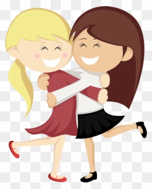 Friends Hugging Clipart, Transparent PNG Clipart Images Free Download ...