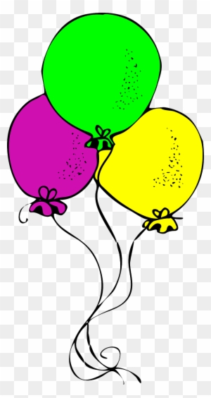 Up, Up and Away ~ Birthday Balloons pop up card - Open Card Now!