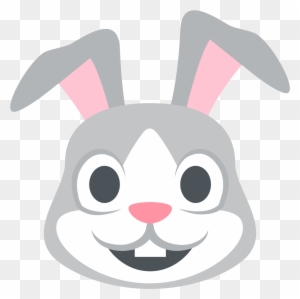 Rabbit Template 9, - Rabbit Emoji - Free Transparent PNG Clipart Images ...