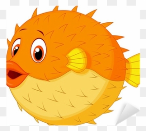 Cartoon Blowfish - Free Transparent PNG Clipart Images Download