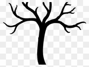 Dead Tree Clipart Curvy - Tree Clipart Black And White