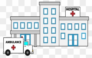 hospital clipart black and white