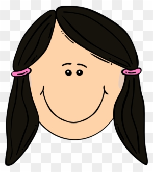 Girl With Black Hair Clipart, Transparent PNG Clipart Images Free ...