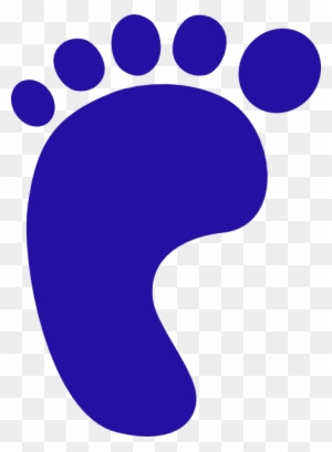 Baby Left Foot Modified Clip Art At - Left Foot Clipart - Free ...