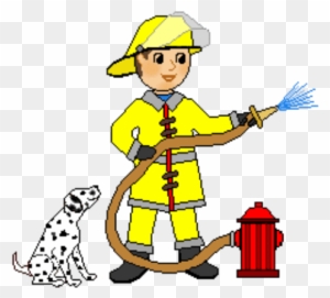 Fireman Ladder Firefighter Black And White Real Free Transparent Png Clipart Images Download