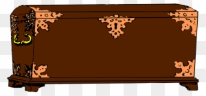 Chest Clipart Wood Box - Treasure Chest Clip Art - Free Transparent PNG