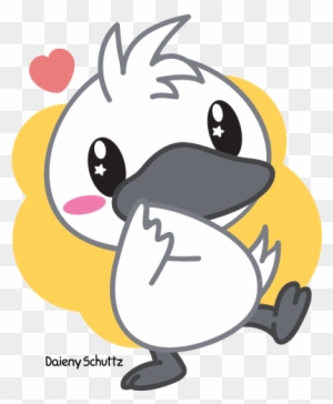 Drawn Duckling Chibi - Ugly Duckling Png