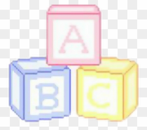 Pastel alphabet blocks deals