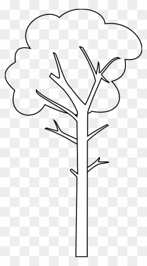 simple eye clipart black and white tree