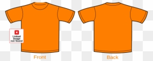 Orange T Shirt Template Free Transparent Png Clipart Images Download - orange t shirt template roblox