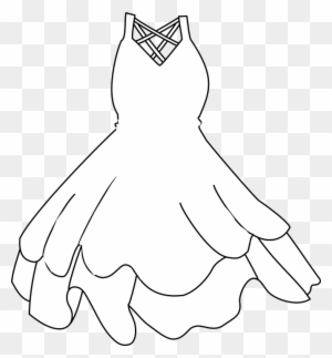 Dress Clipart Black And White Transparent PNG Clipart Images Free Download   ClipartMax