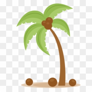 Palm Tree Clipart Svg Coconut Tree Clipart Cute Free Transparent Png Clipart Images Download