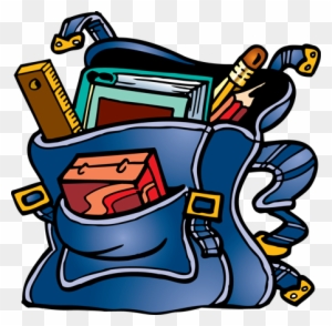 Back To School Clipart Put Your Books In Your Bag Free Transparent Png Clipart Images Download