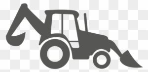 del morino backhoe clipart