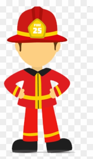 fireman putting out fire clipart png