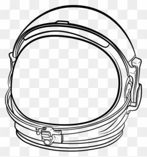 Astronaut Helmet Outline for Classroom / Therapy Use - Great Astronaut  Helmet Clipart