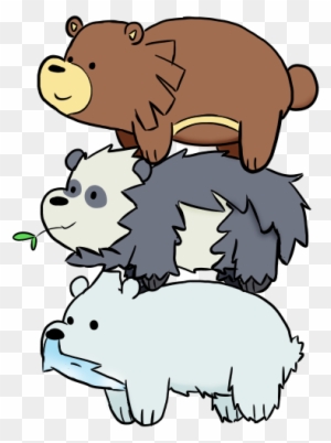 Polar Bear Clipart - We Bare Bears As Pokemon