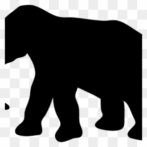 Simple Elephant Outline - Cartoon Elephant - Free Transparent PNG ...