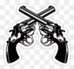 pistols shooting clipart pearl handle