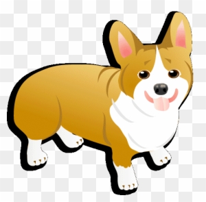 cute #pup #kawaii #tumblr #interesting #art #heart - Cute Corgi Drawings -  (1024x1087) Png Clipart Download. ClipartMax.com