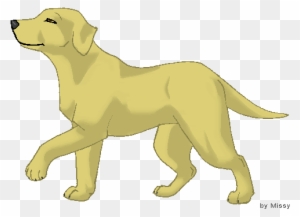 yellow dog clipart