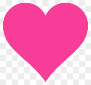 Heart Png - Hot Pink Heart Png - Free Transparent Png Clipart Images 