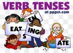 irregular verbs clipart