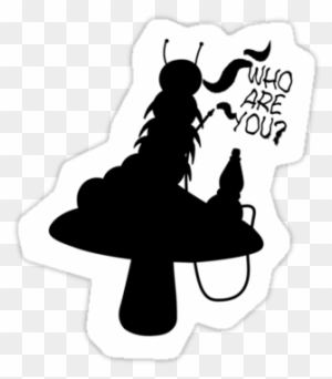 alice in wonderland character silhouette