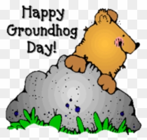 happy groundhog day clip art